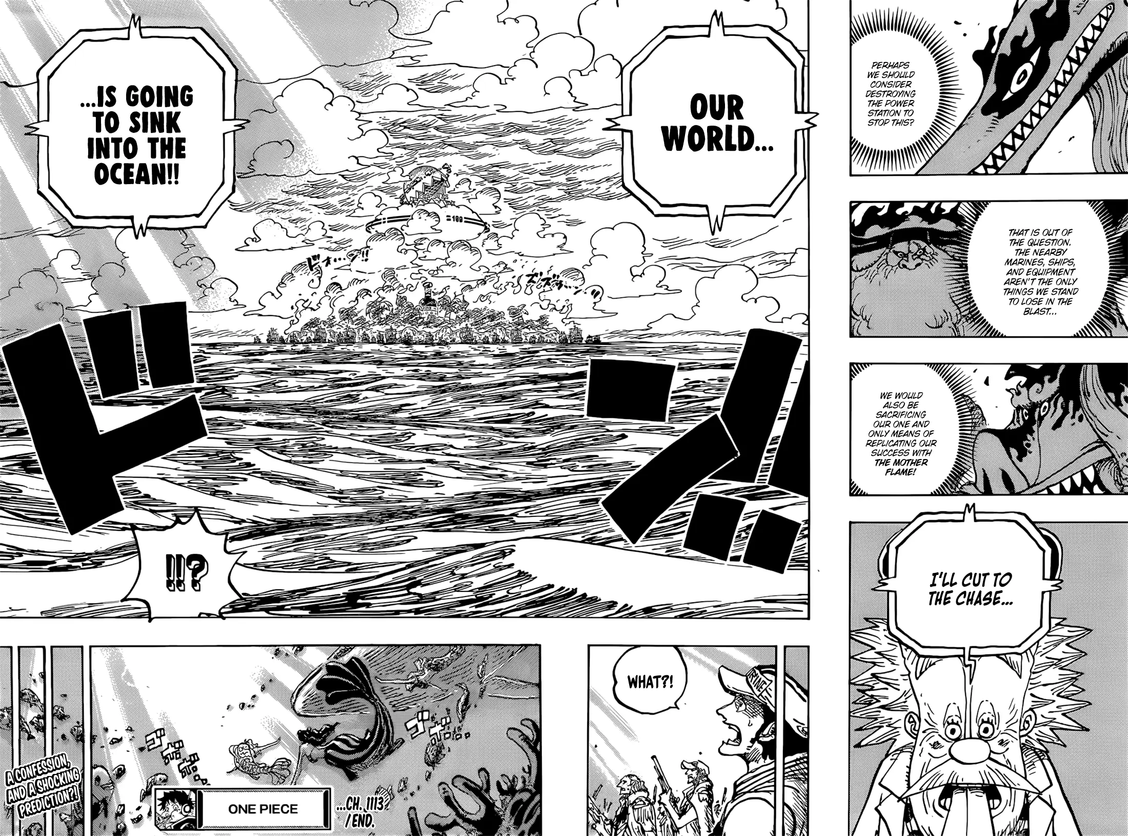One Piece Manga, chapter 1113, page 15