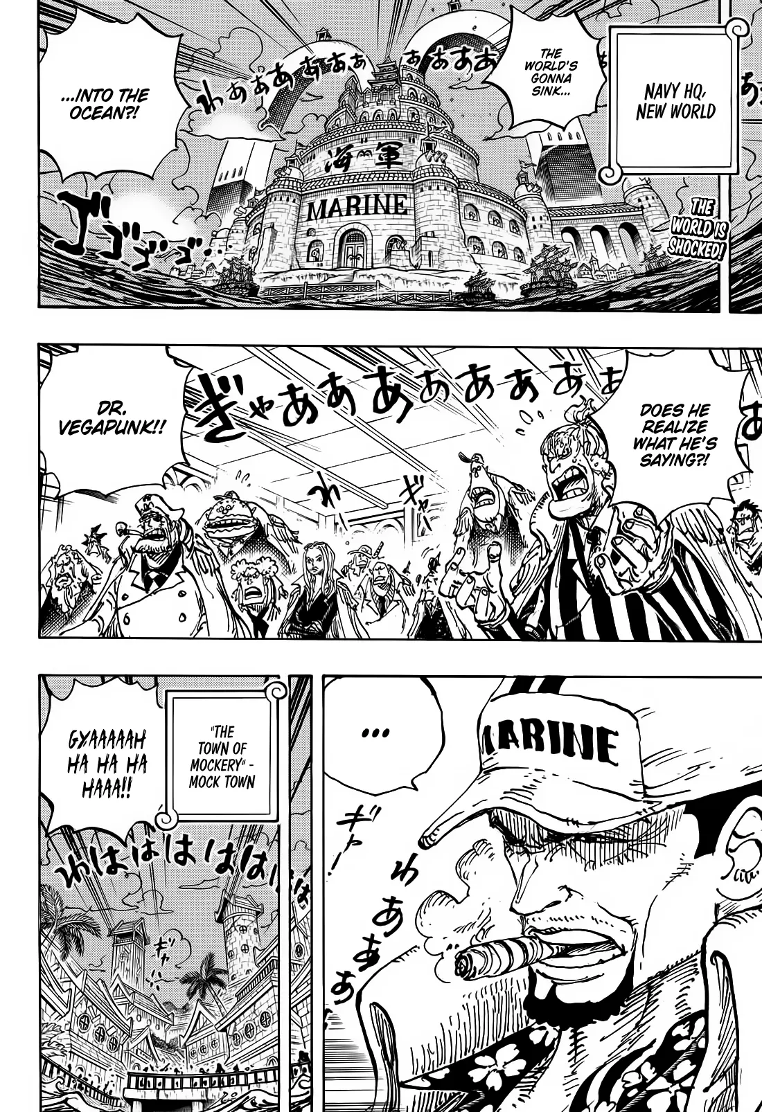 One Piece Manga, chapter 1114, page 2