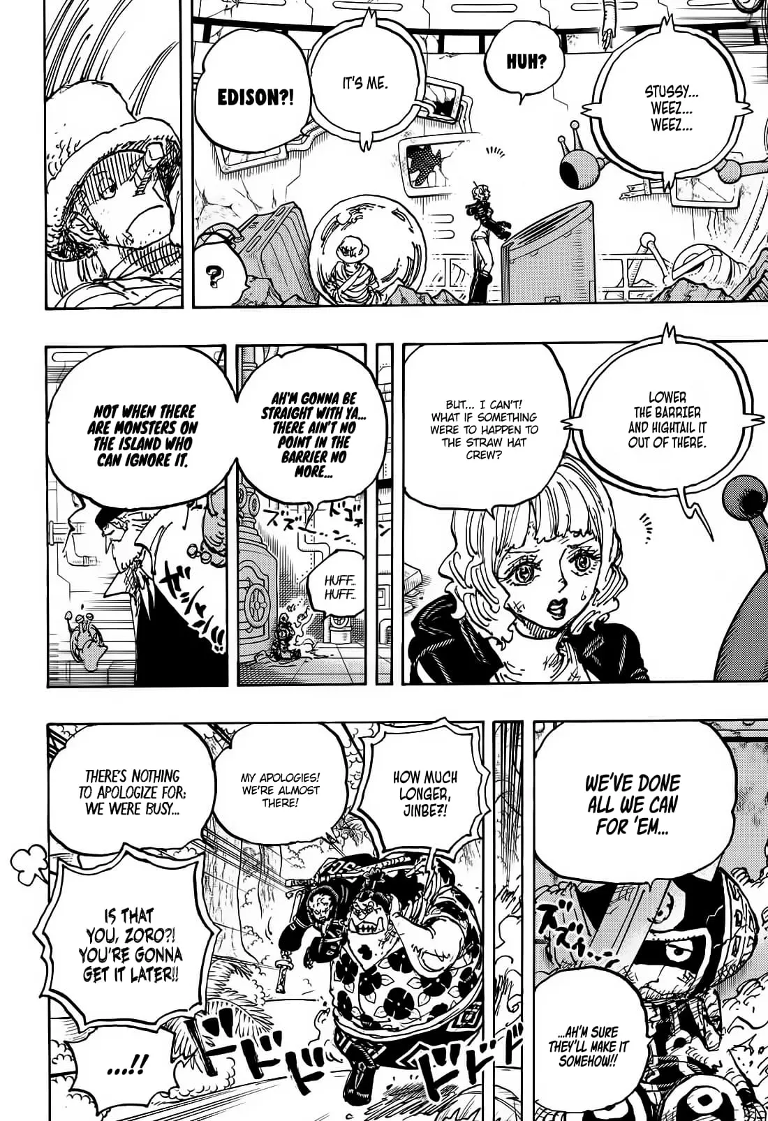 One Piece Manga, chapter 1115, page 6