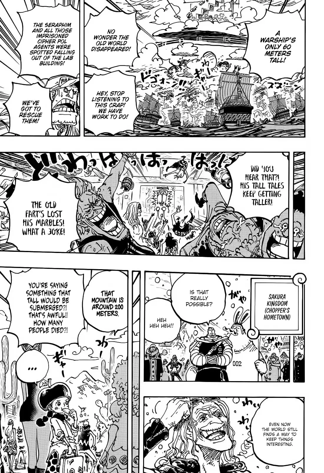 One Piece Manga, chapter 1115, page 13