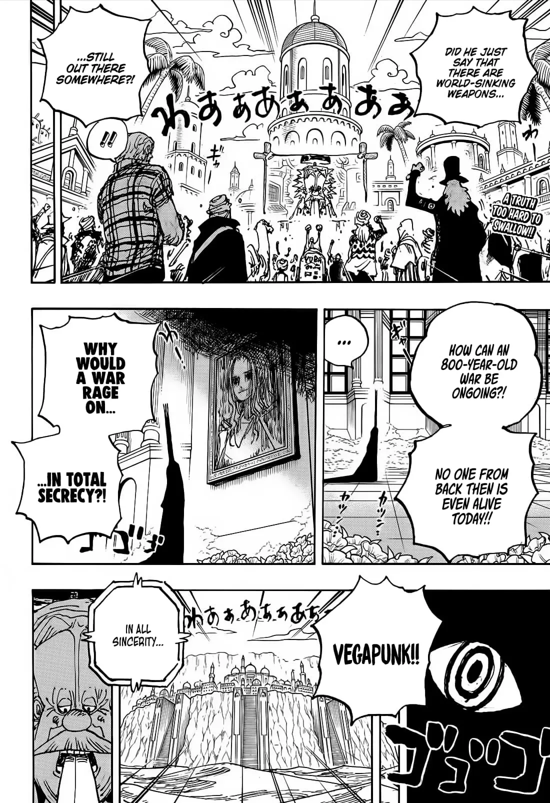 One Piece Manga, chapter 1116, page 2
