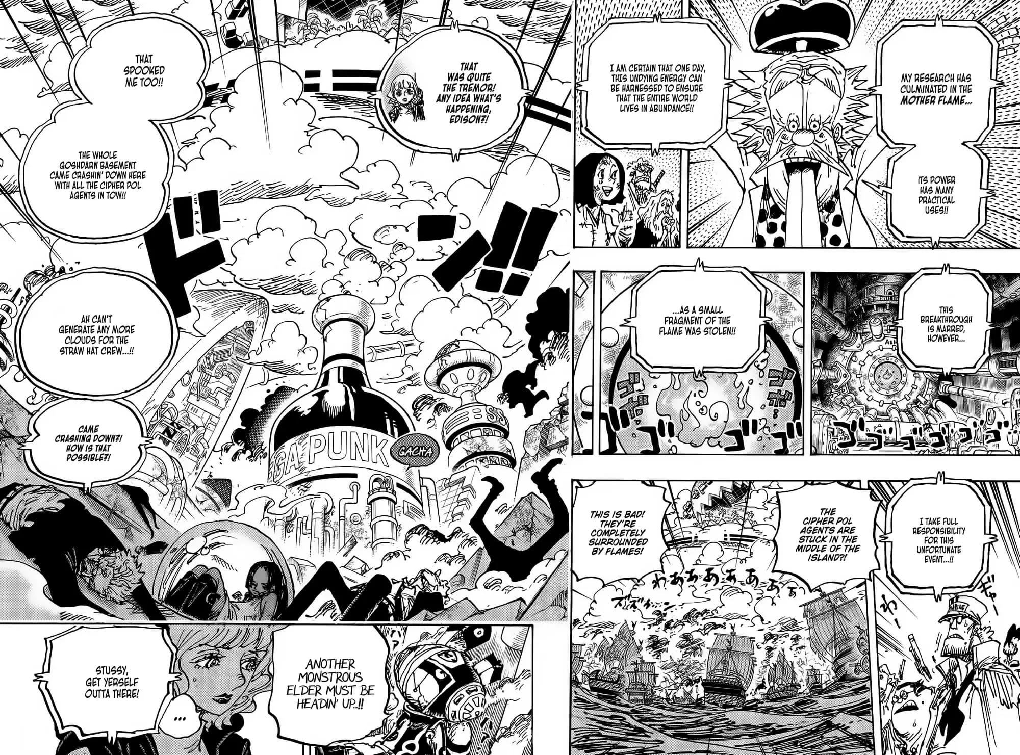 One Piece Manga, chapter 1116, page 5