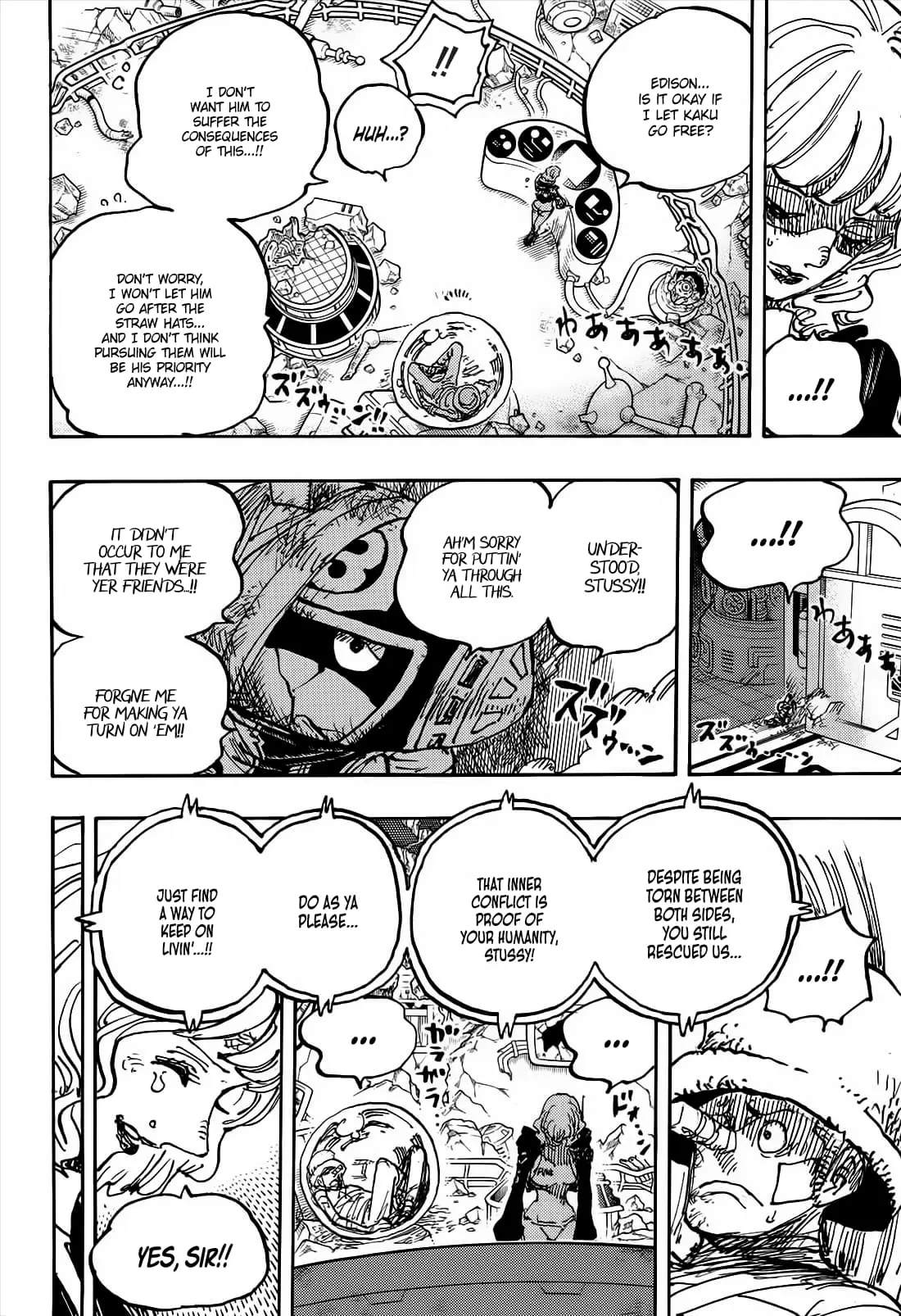One Piece Manga, chapter 1116, page 6