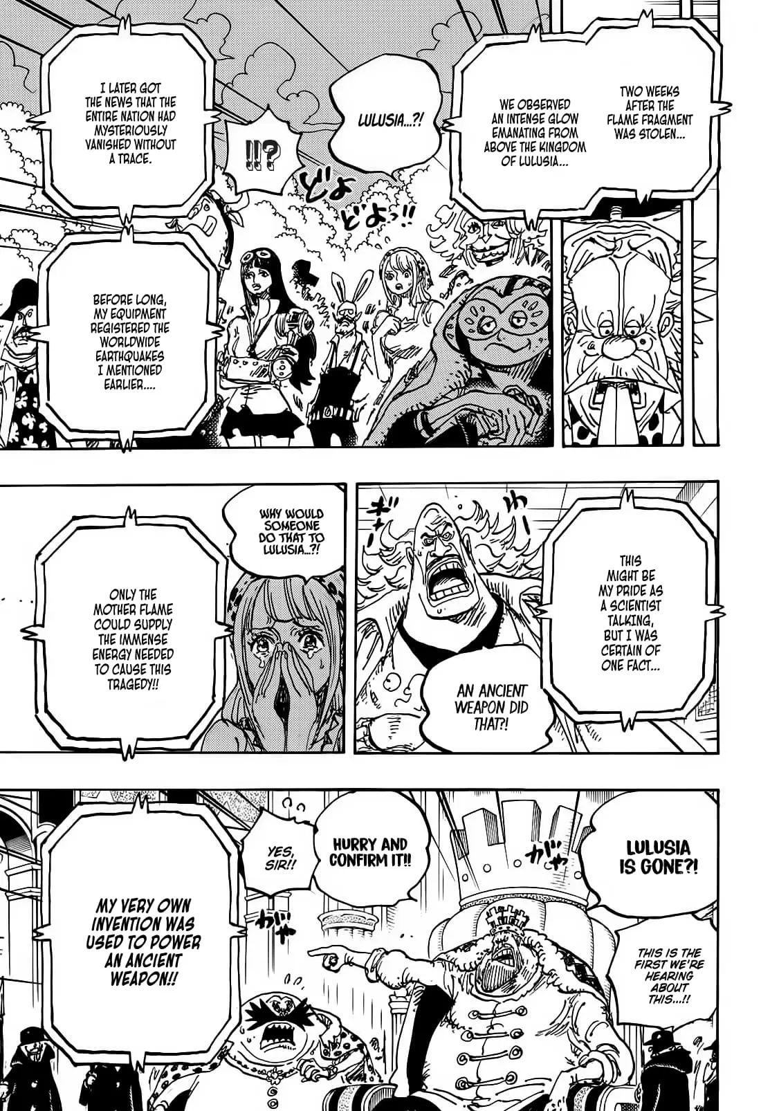 One Piece Manga, chapter 1116, page 7