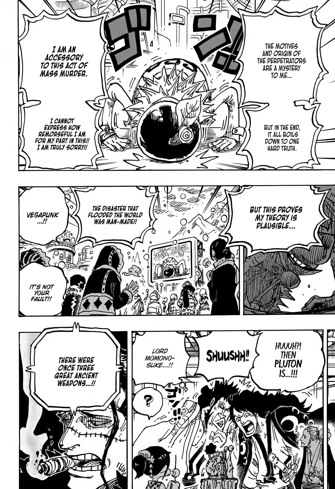 One Piece Manga, chapter 1116, page 8