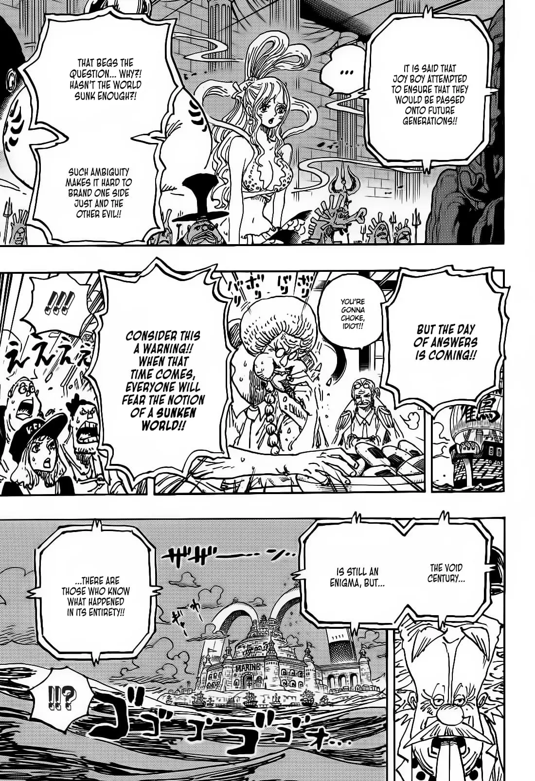 One Piece Manga, chapter 1116, page 9