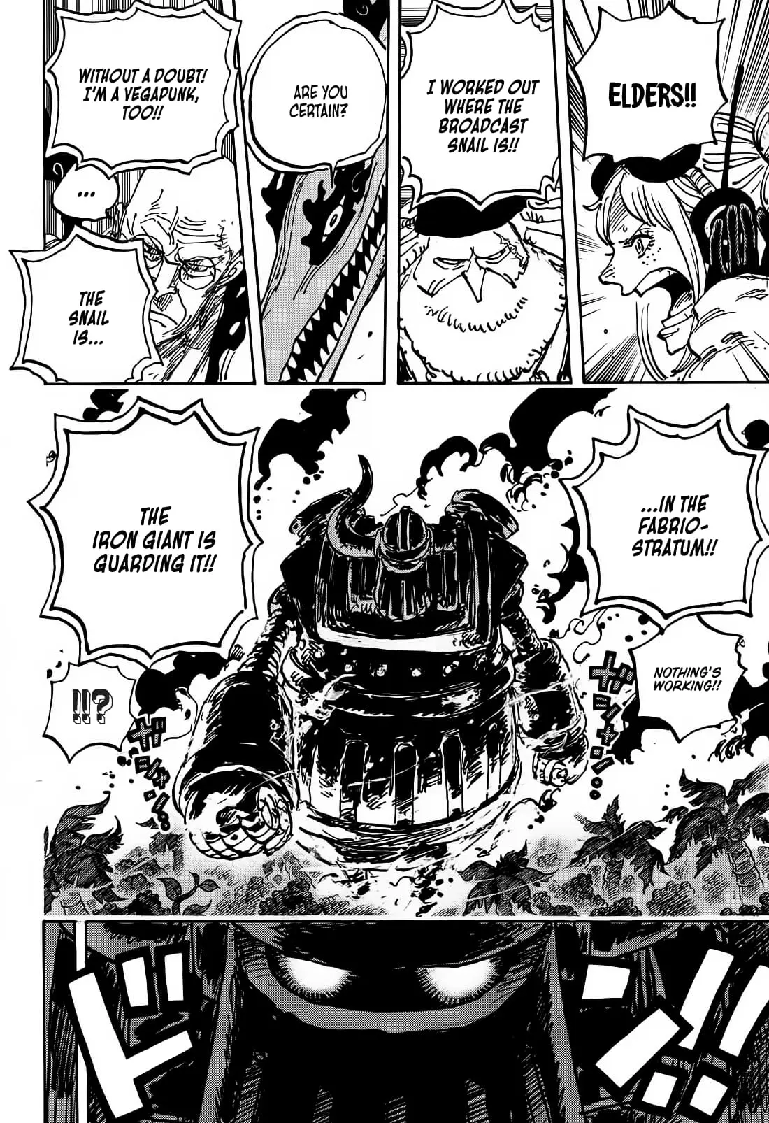 One Piece Manga, chapter 1116, page 12