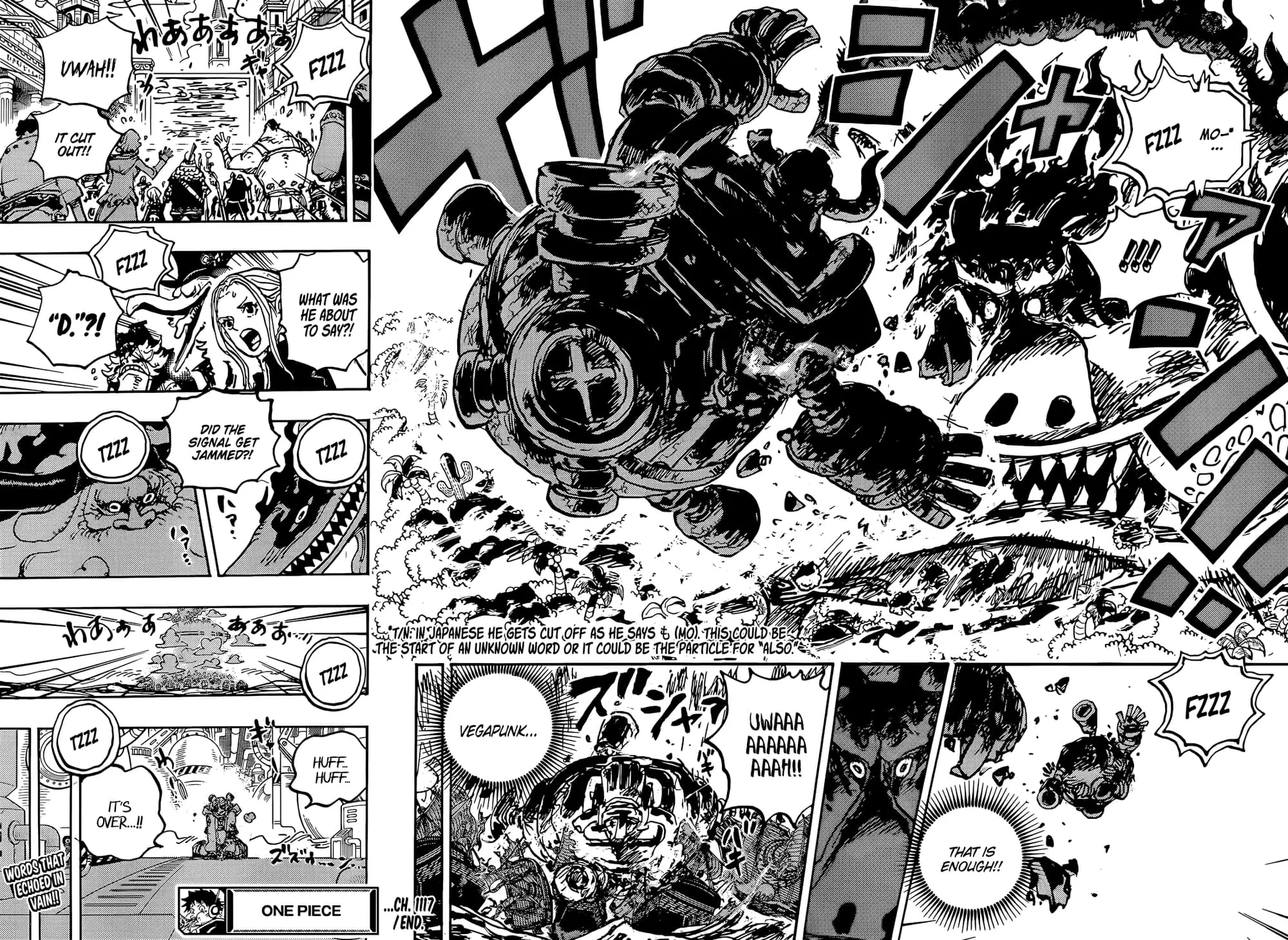 One Piece Manga, chapter 1117, page 14