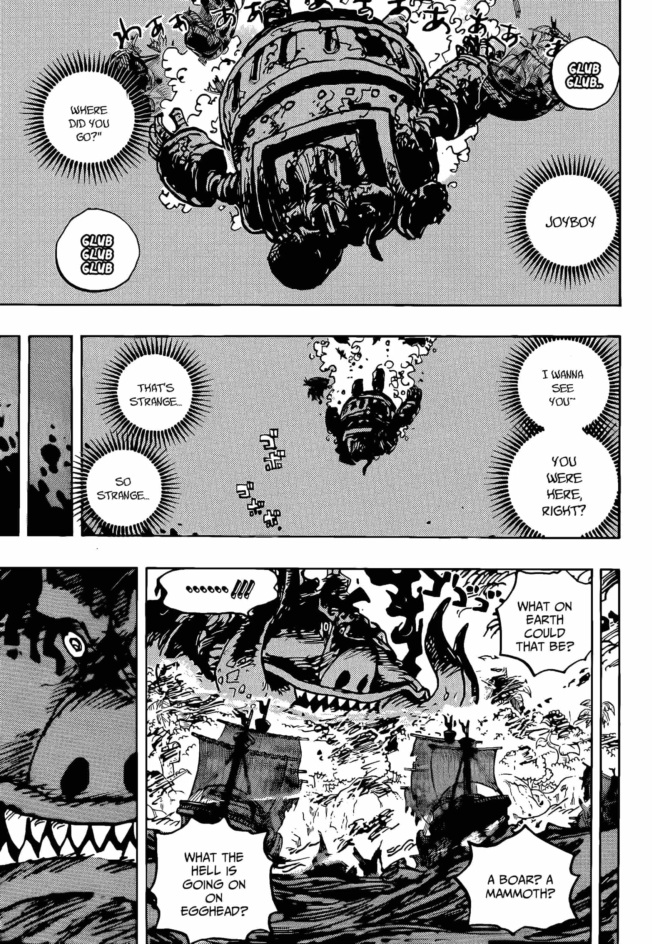 One Piece Manga, chapter 1118, page 3