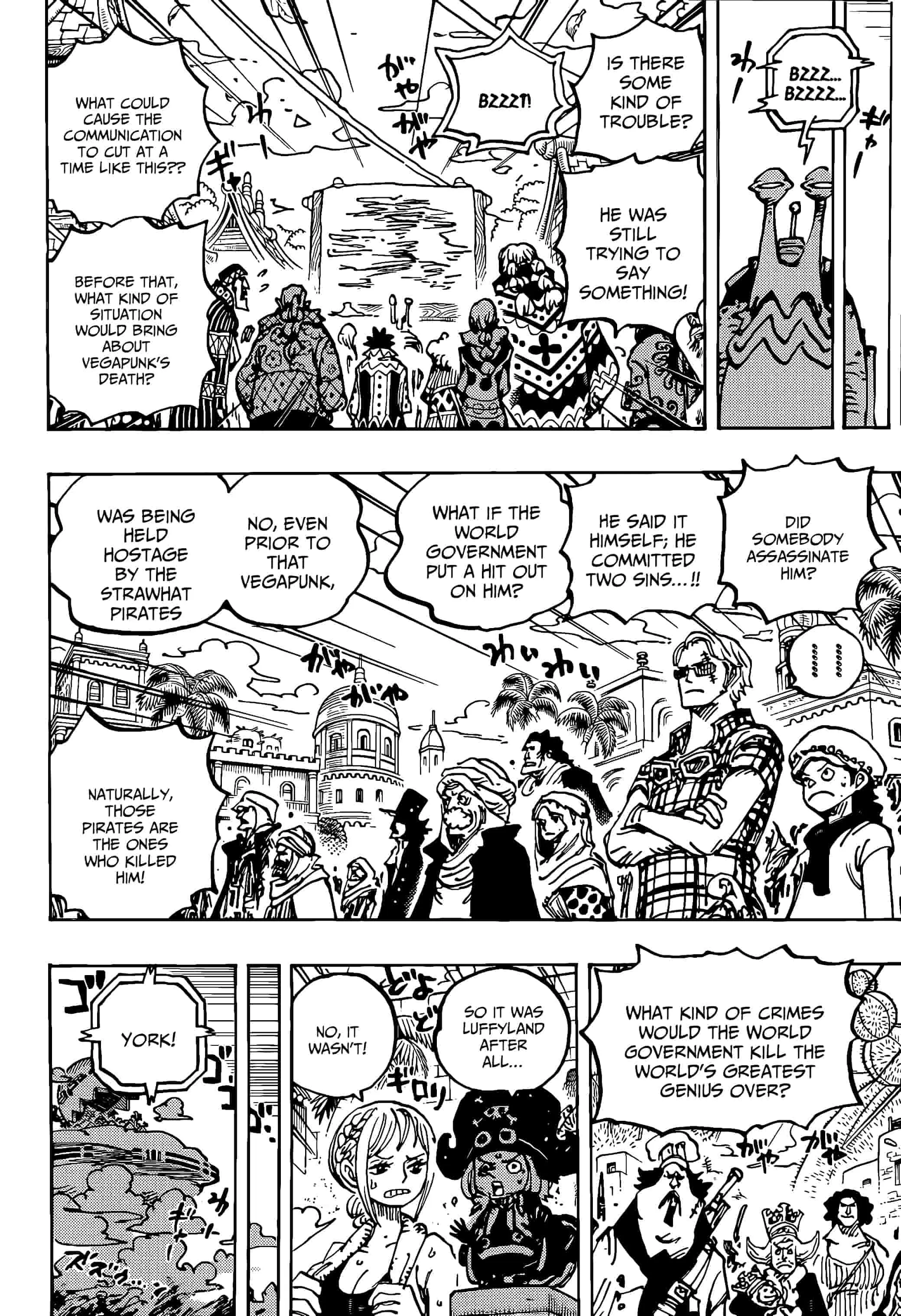 One Piece Manga, chapter 1118, page 4
