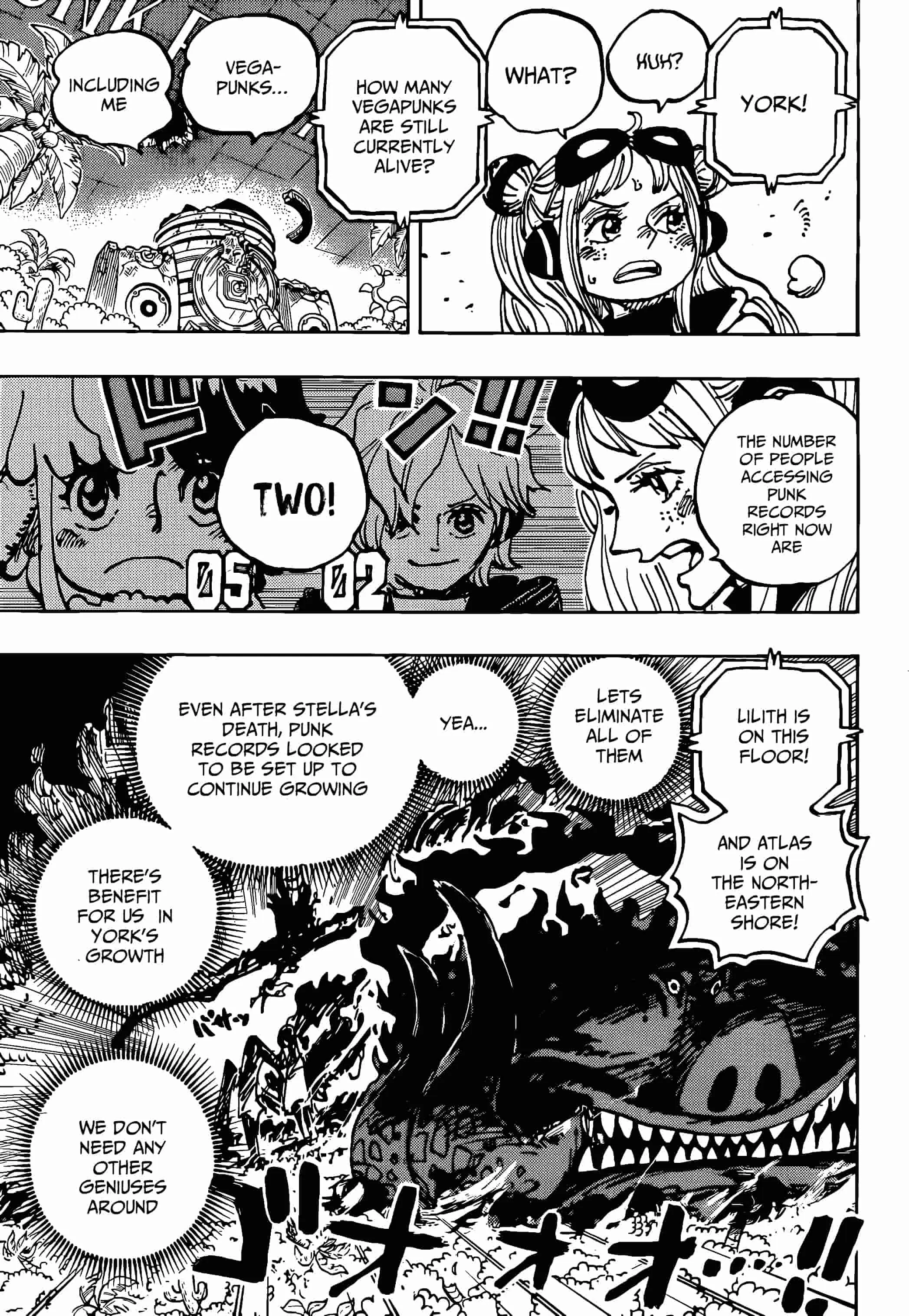 One Piece Manga, chapter 1118, page 5
