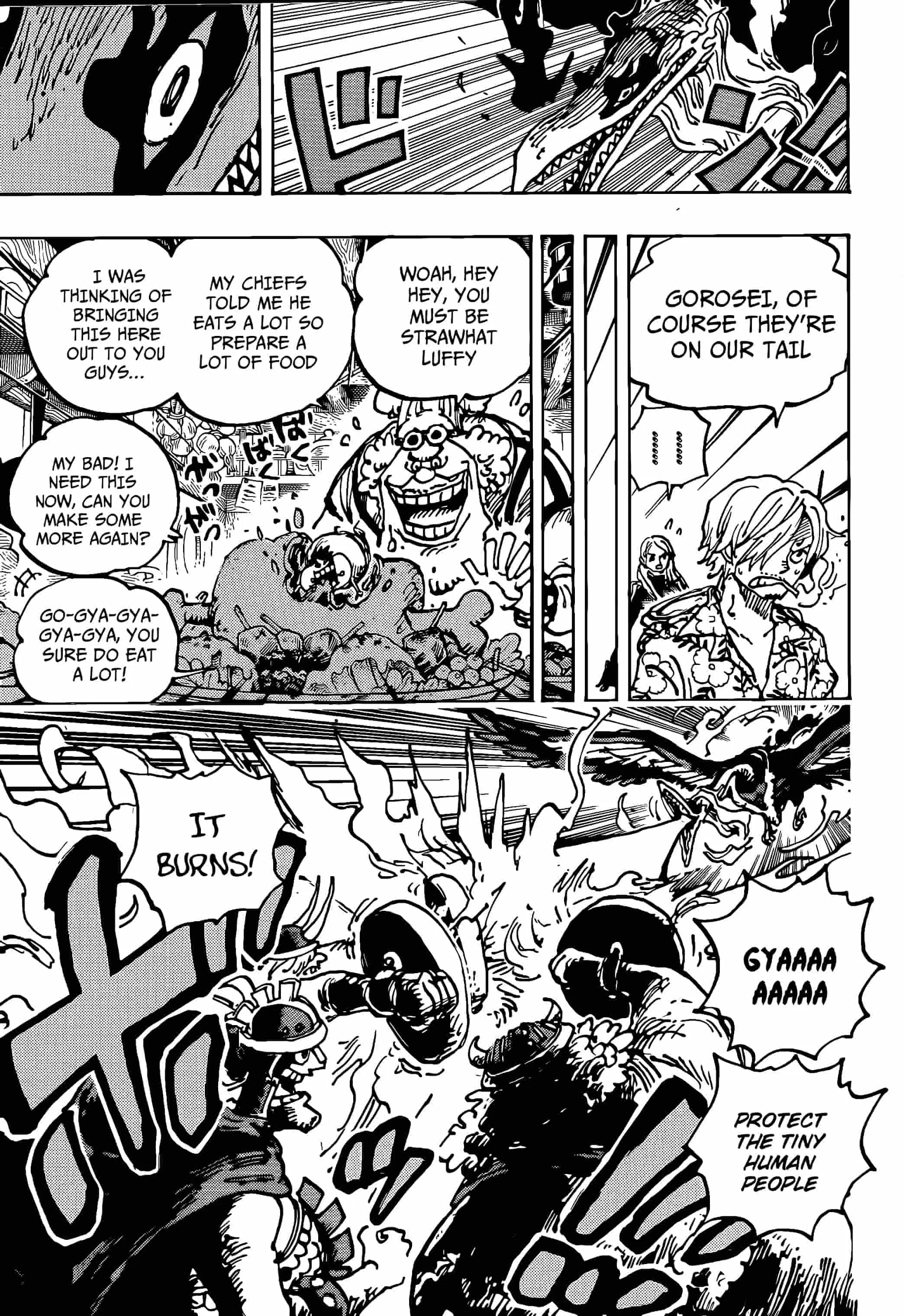 One Piece Manga, chapter 1118, page 9
