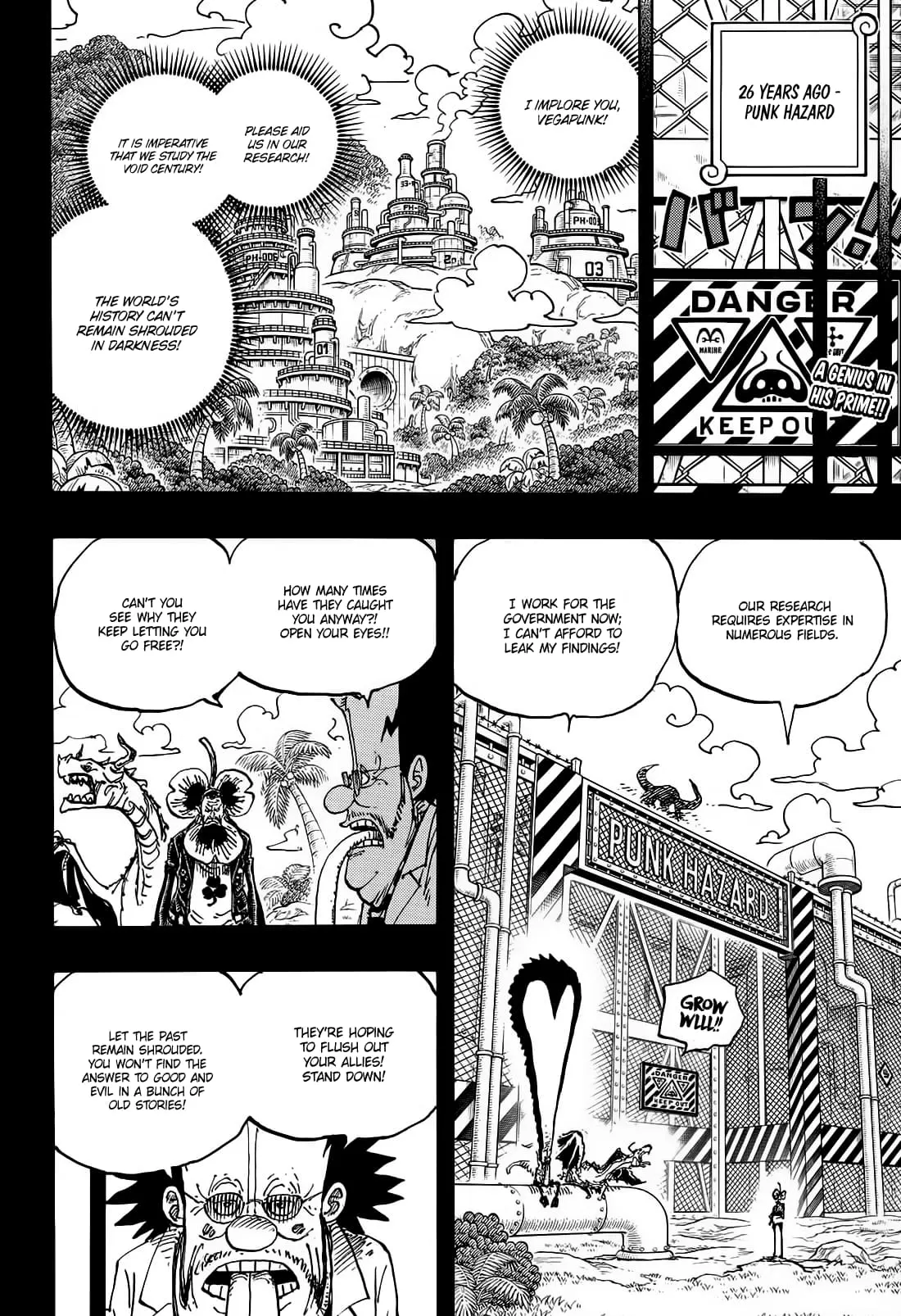 One Piece Manga, chapter 1120, page 2
