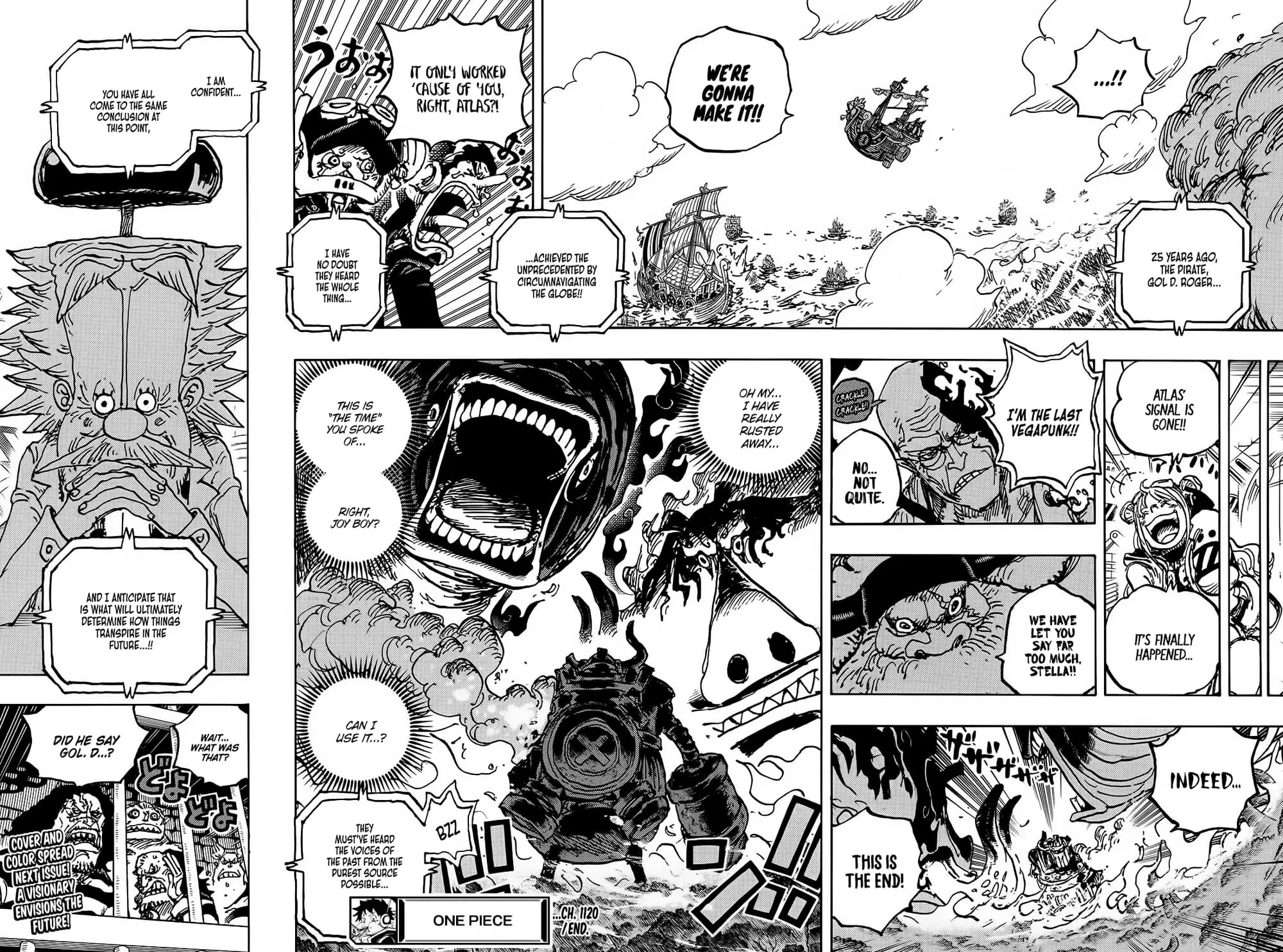 One Piece Manga, chapter 1120, page 19