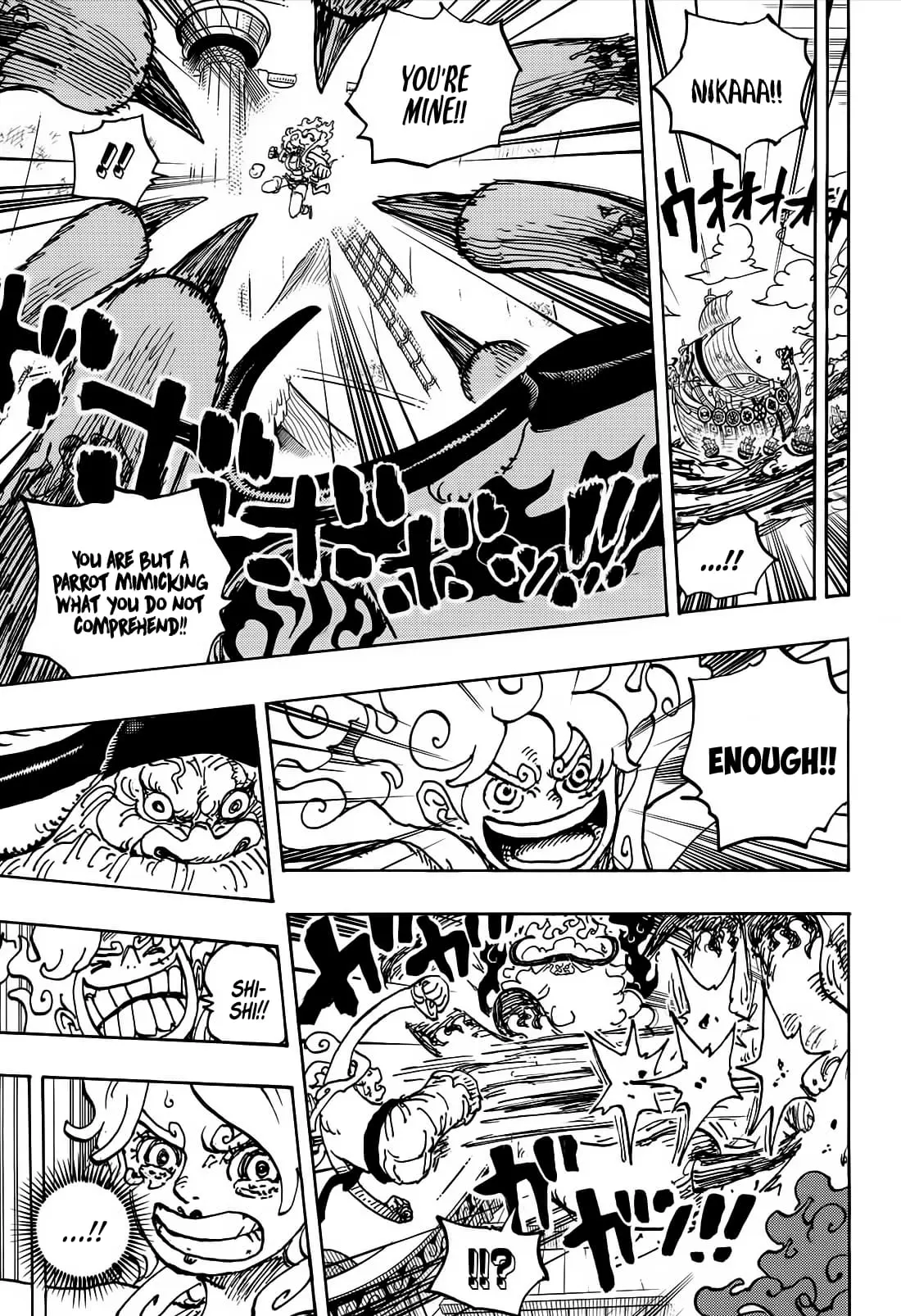 One Piece Manga, chapter 1121, page 7