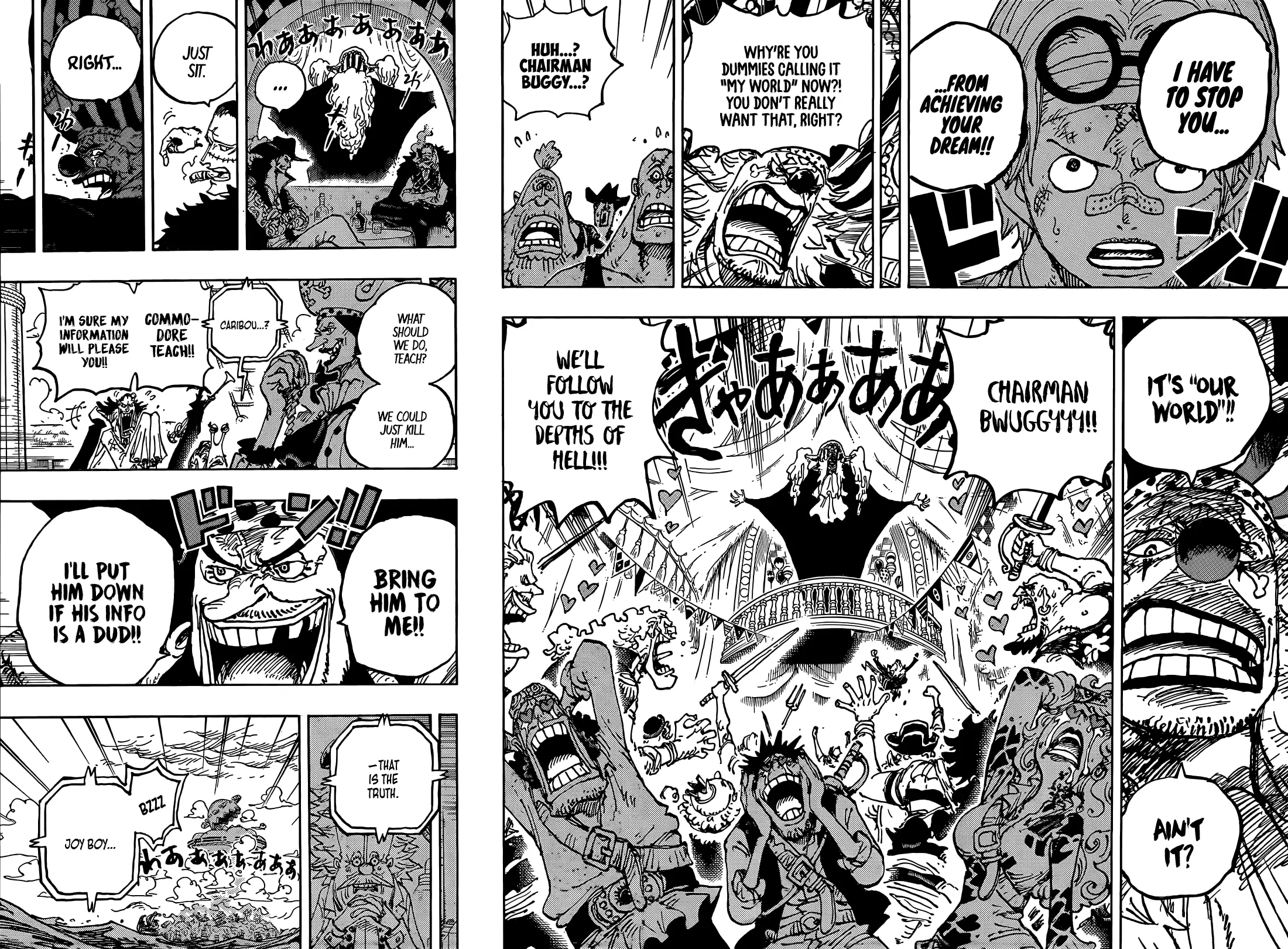 One Piece Manga, chapter 1122, page 5