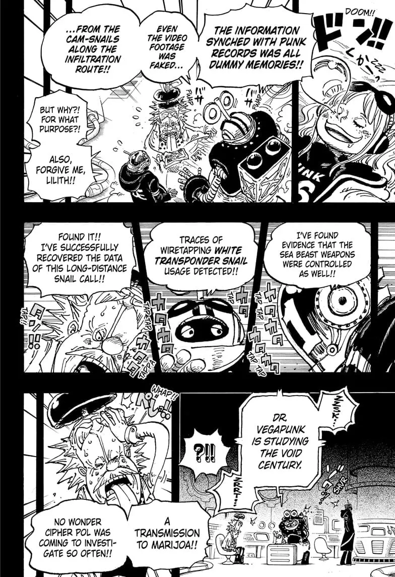 One Piece Manga, chapter 1123, page 9