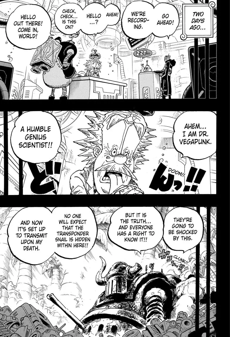 One Piece Manga, chapter 1123, page 14