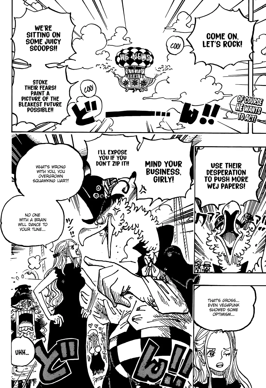 One Piece Manga, chapter 1124, page 2