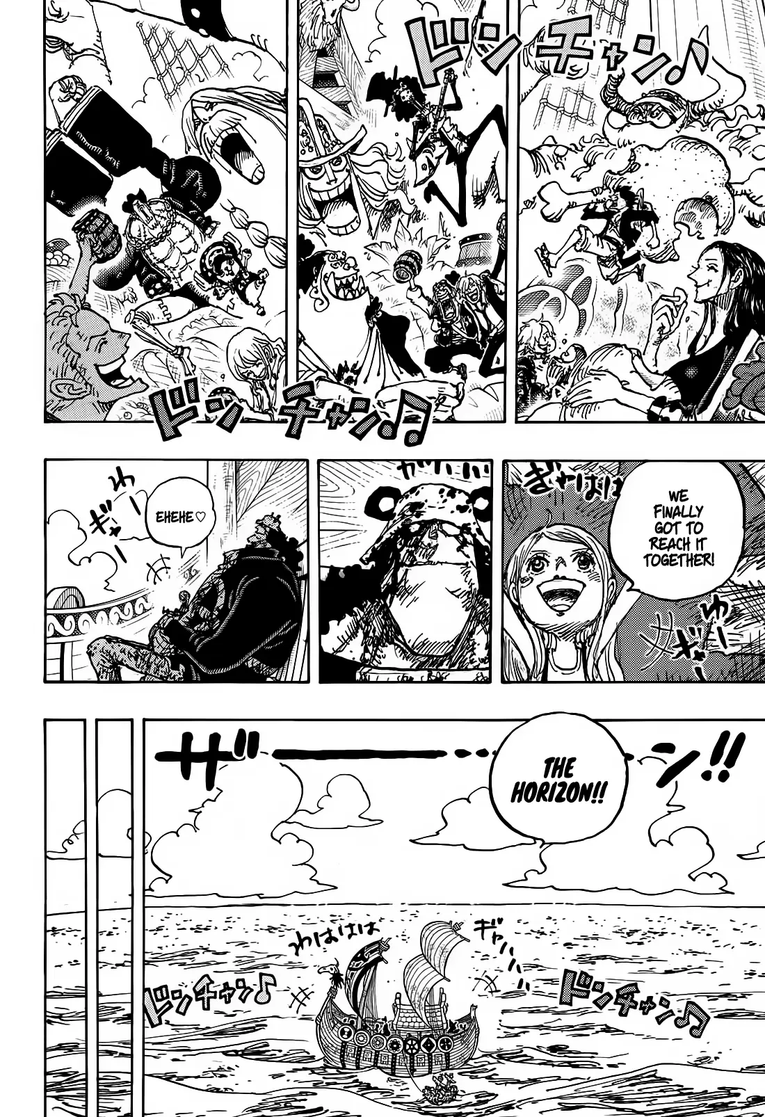 One Piece Manga, chapter 1126, page 3
