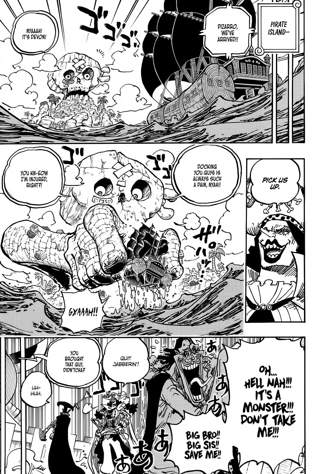 One Piece Manga, chapter 1126, page 14