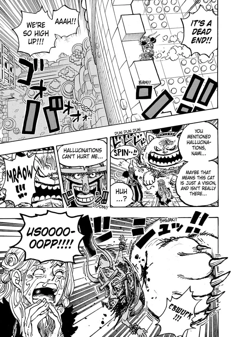 One Piece Manga, chapter 1127, page 9
