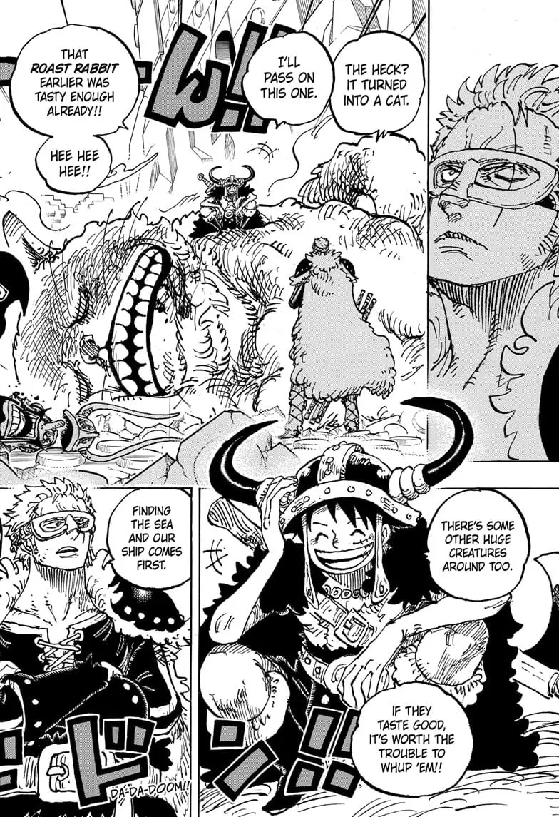One Piece Manga, chapter 1127, page 14