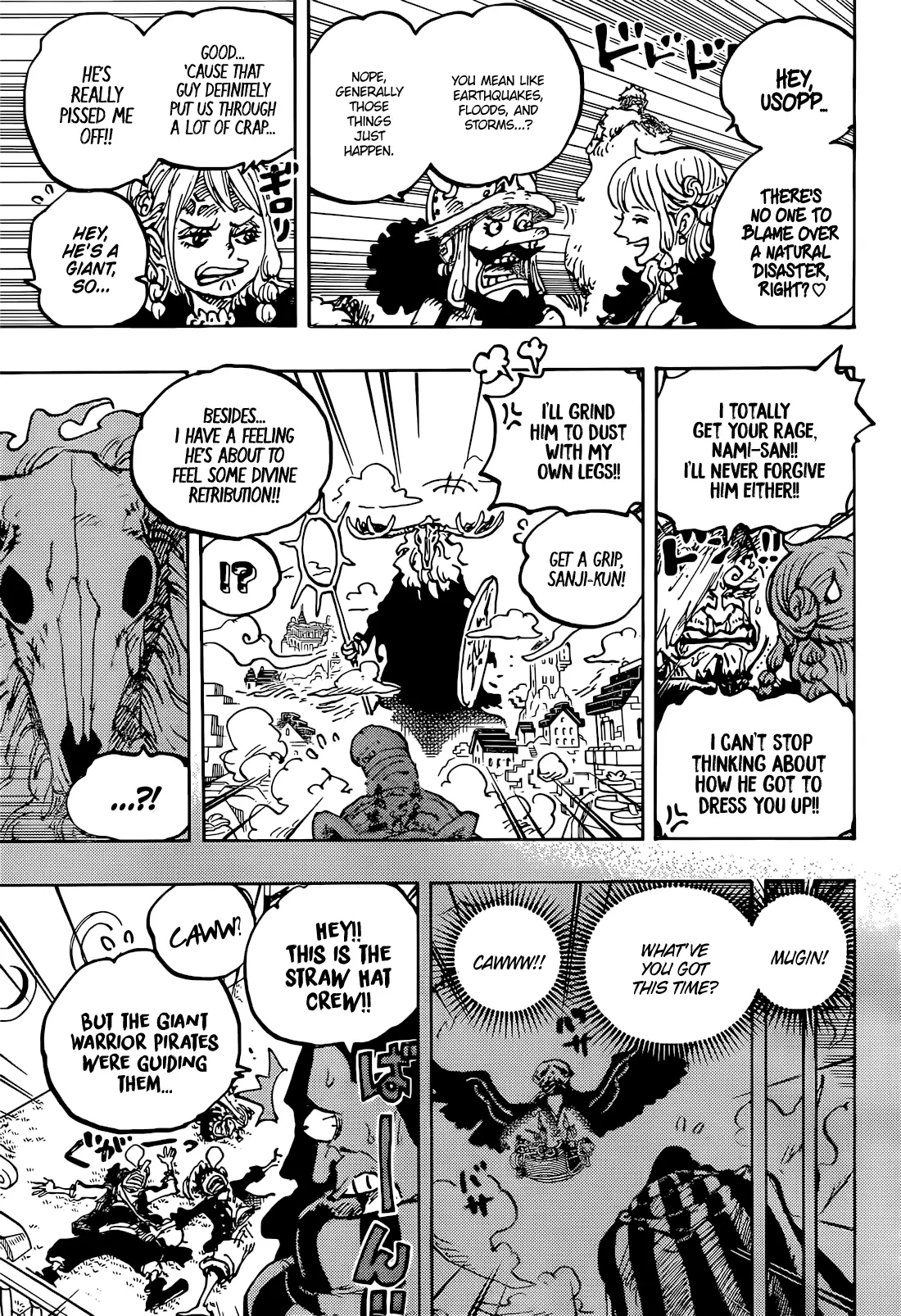 One Piece Manga, chapter 1129, page 12