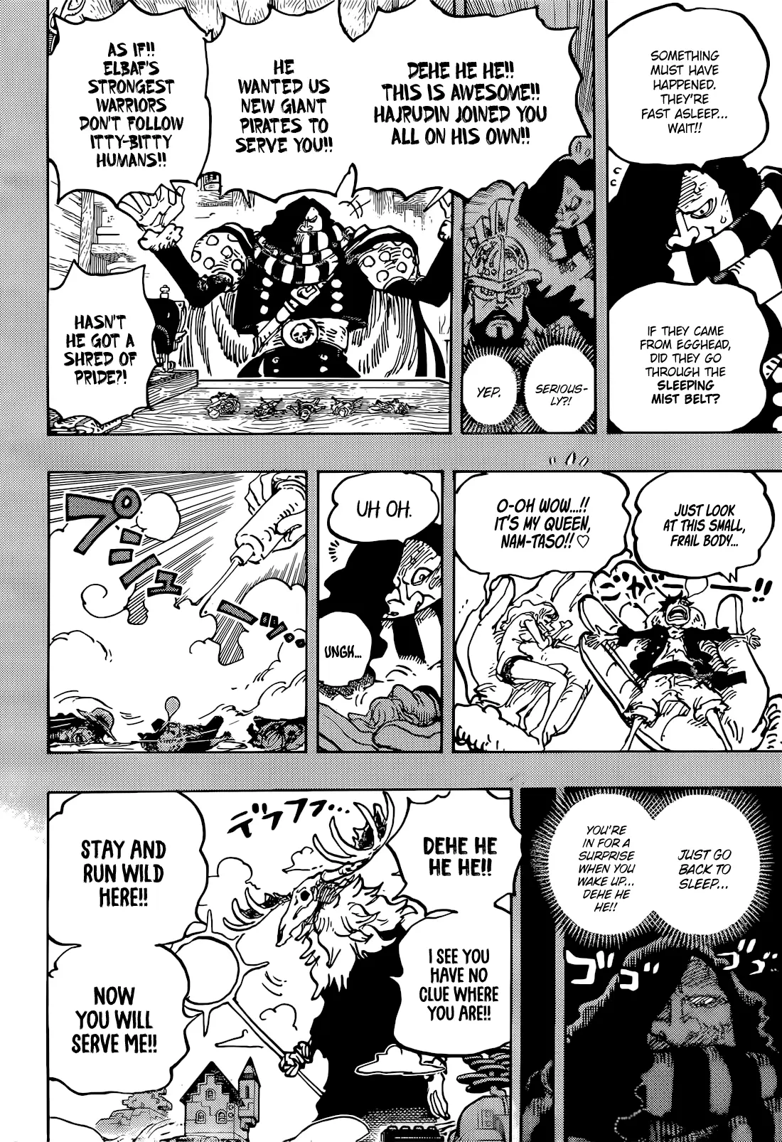 One Piece Manga, chapter 1129, page 13