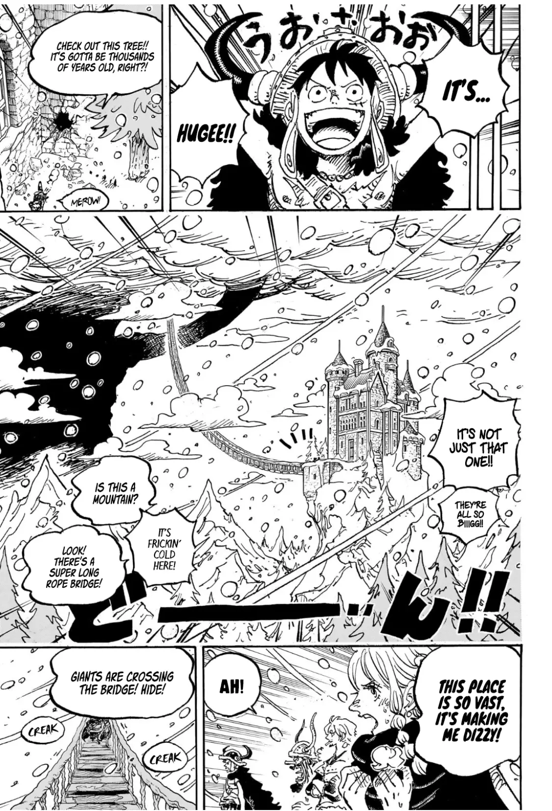 One Piece Manga, chapter 1130, page 3
