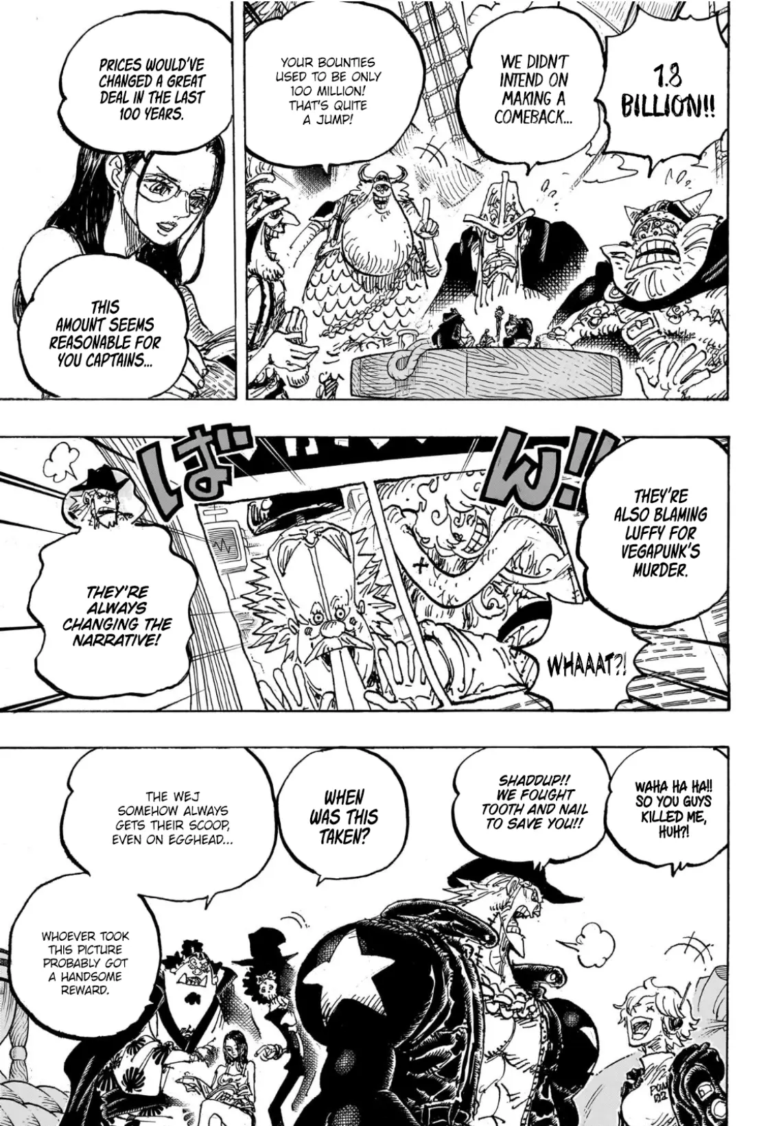 One Piece Manga, chapter 1130, page 9