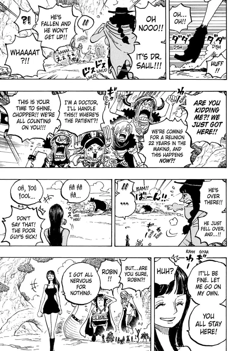 One Piece Manga, chapter 1133, page 11