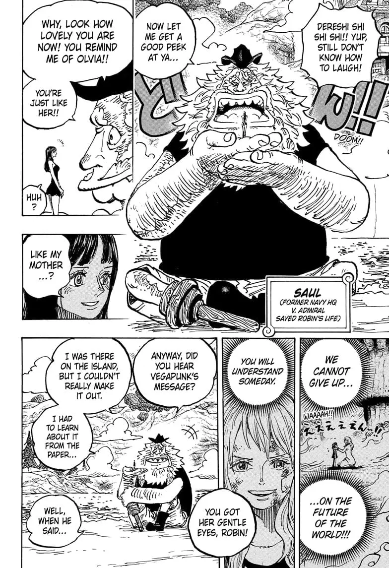 One Piece Manga, chapter 1133, page 14