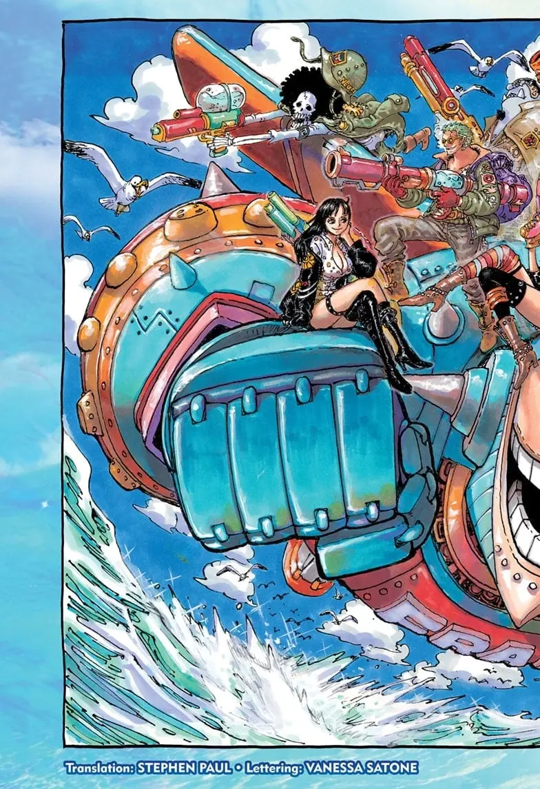 One Piece Manga, chapter 1134, page 2
