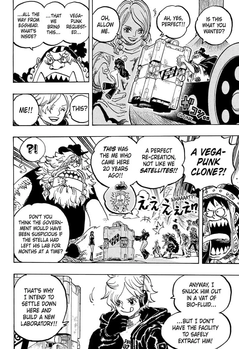 One Piece Manga, chapter 1134, page 7