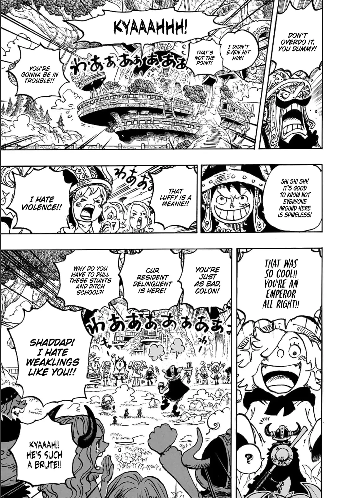 One Piece Manga, chapter 1135, page 8
