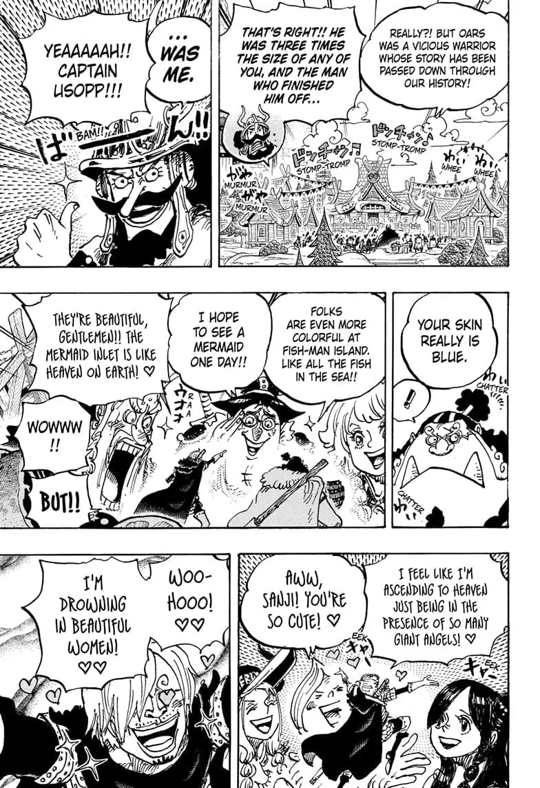 One Piece Manga, chapter 1136, page 3