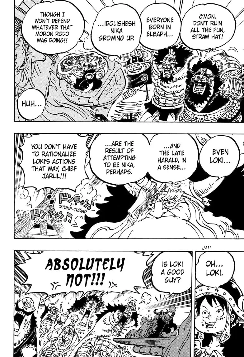 One Piece Manga, chapter 1136, page 8
