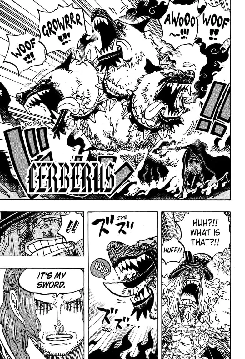 One Piece Manga, chapter 1138, page 5