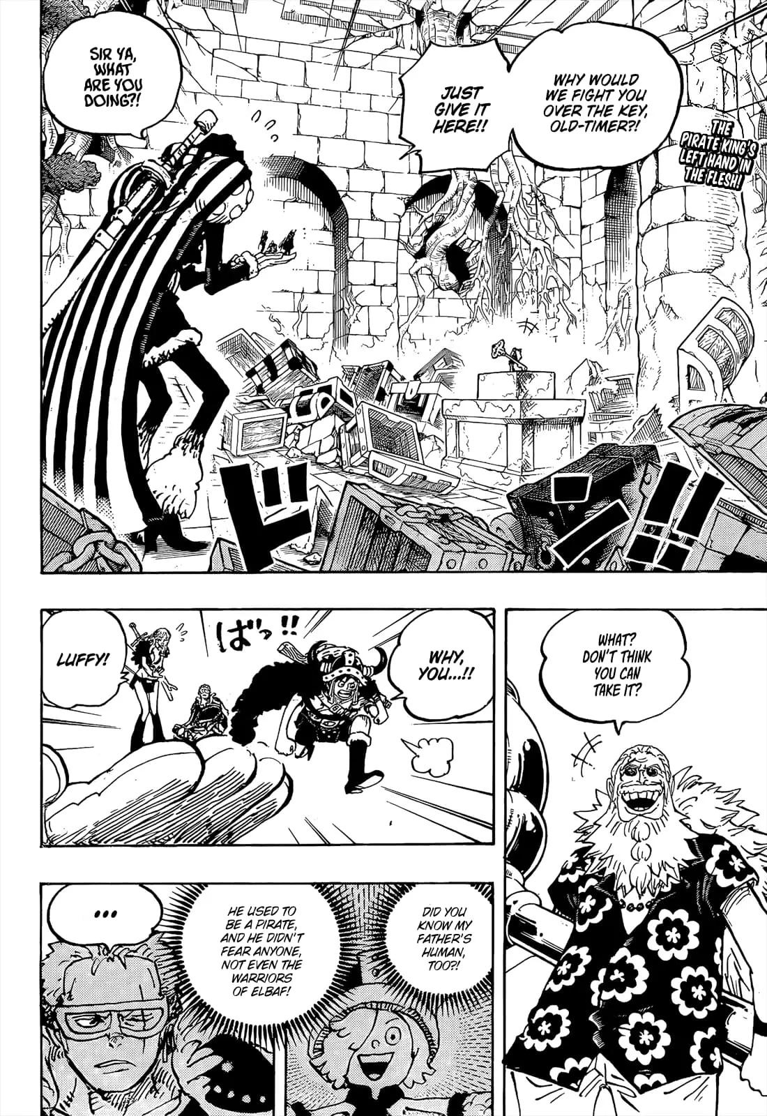 One Piece Manga, chapter 1140, page 2