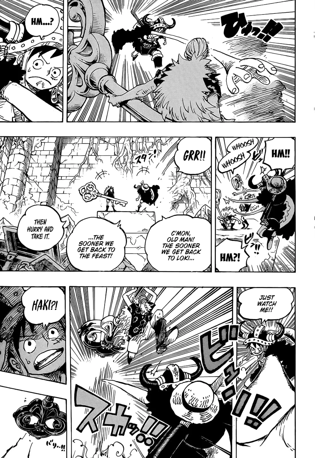 One Piece Manga, chapter 1140, page 3