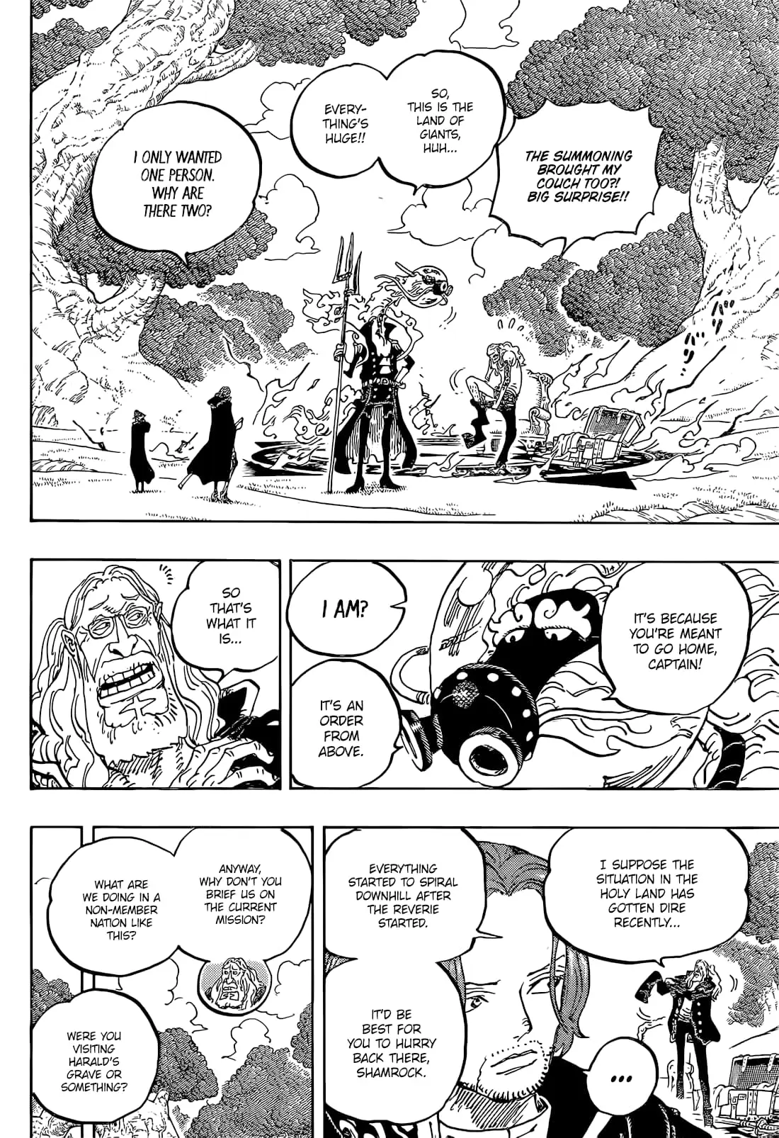 One Piece Manga, chapter 1140, page 14
