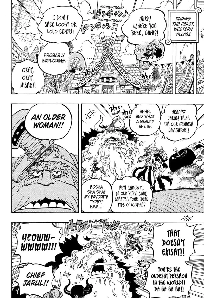 One Piece Manga, chapter 1141, page 4