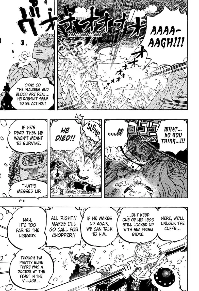 One Piece Manga, chapter 1141, page 11