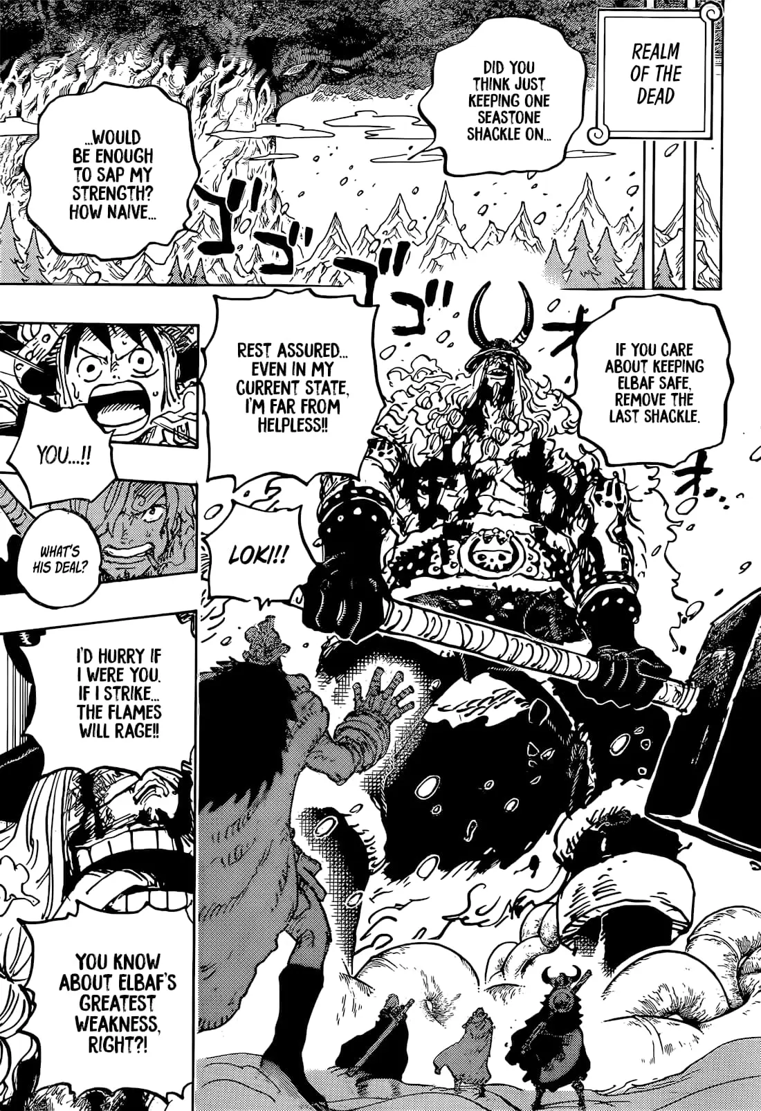 One Piece Manga, chapter 1142, page 10