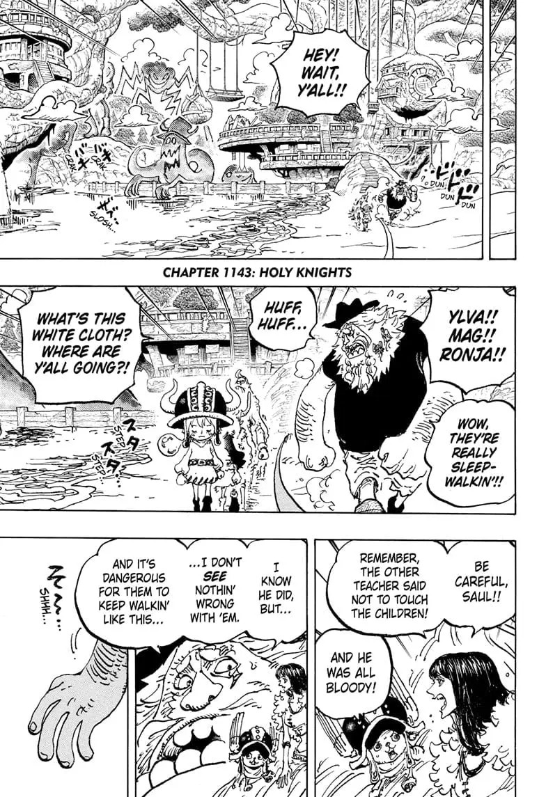 One Piece Manga, chapter 1143, page 4