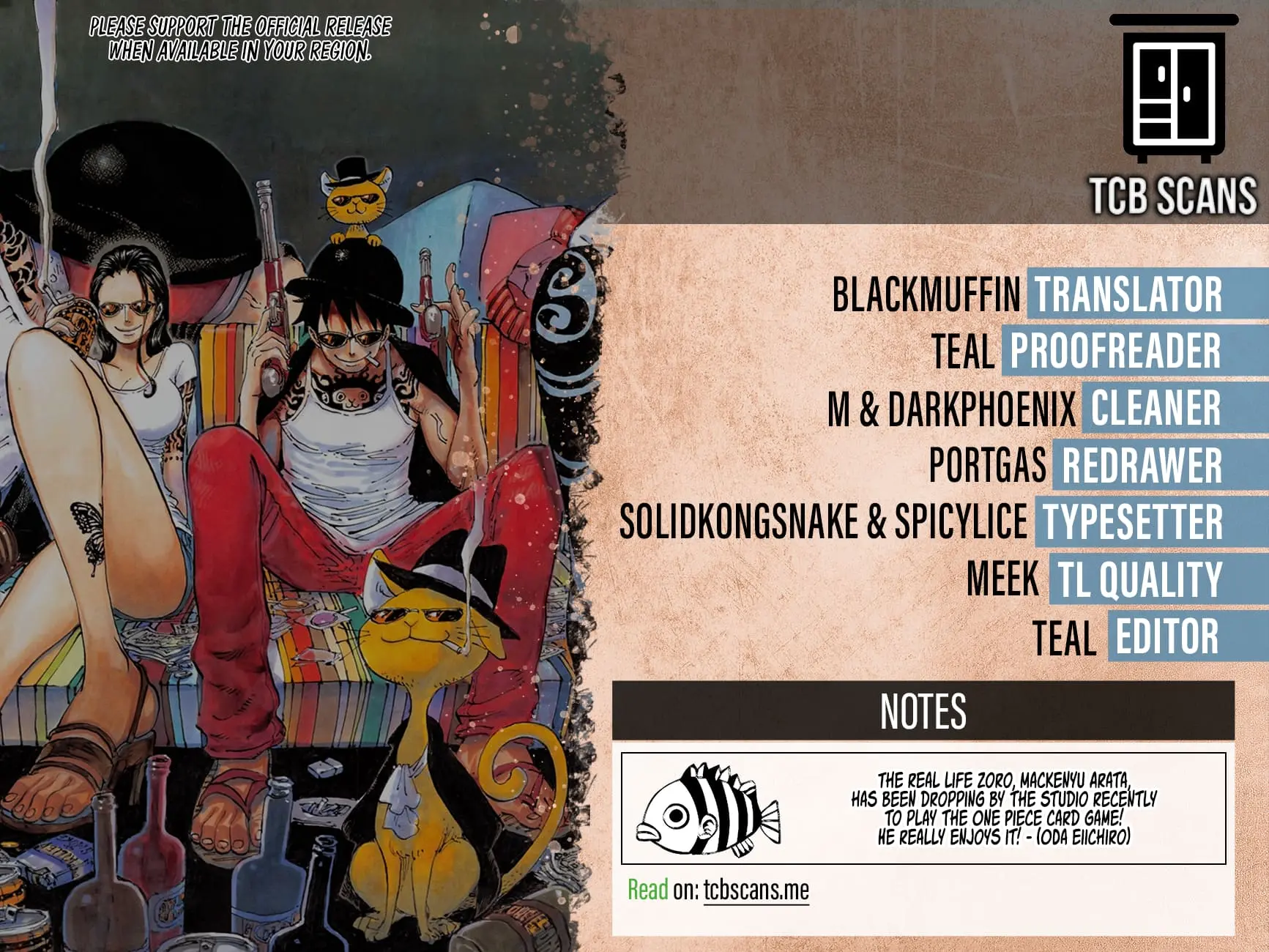 One Piece Manga, chapter 1144, page 2