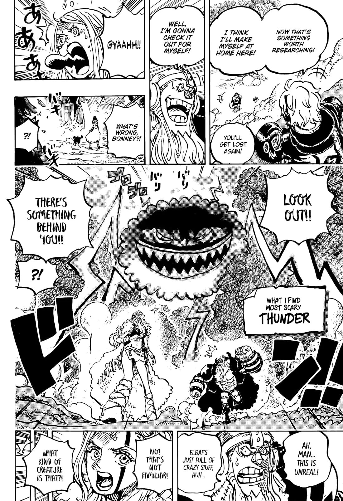 One Piece Manga, chapter 1144, page 5