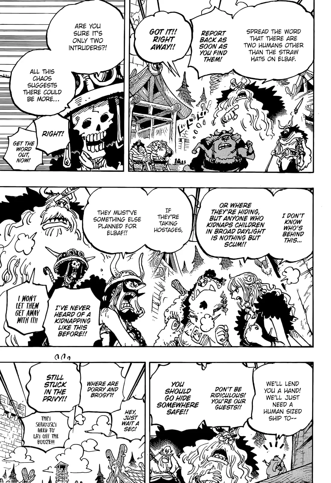 One Piece Manga, chapter 1144, page 8
