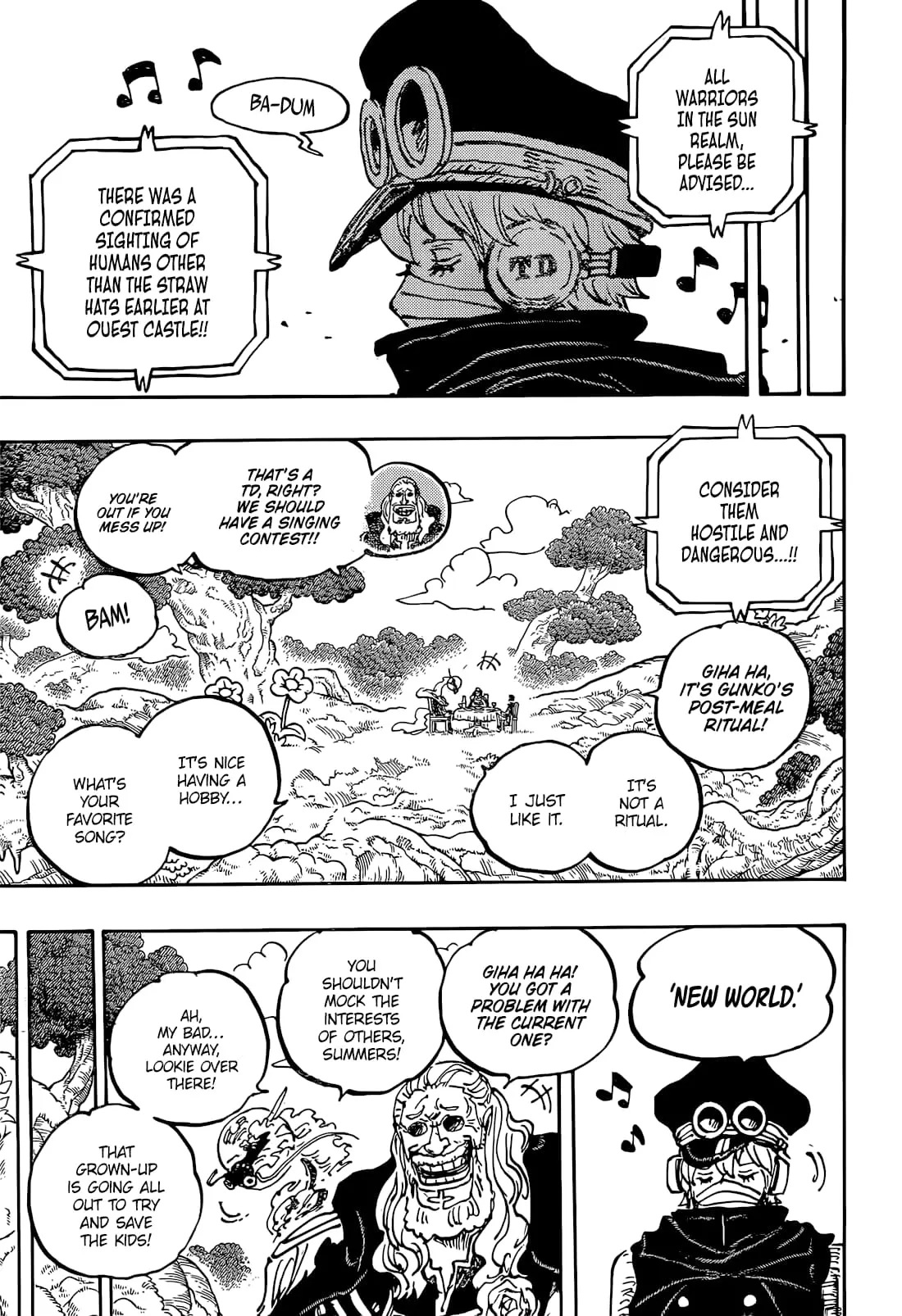 One Piece Manga, chapter 1144, page 10